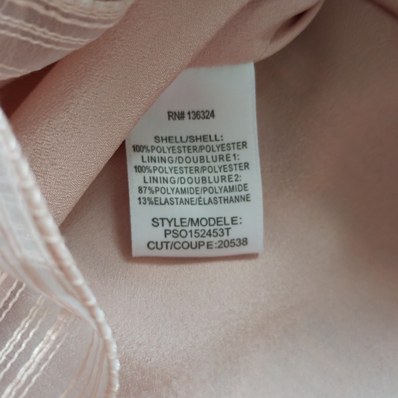 NWT Halston Heritage Strapless Ruffle Pink Mini Dress - Picture 9 of 14